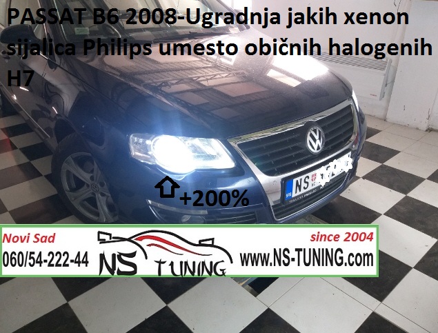 pasat b6 2007 2008 2009 godiste led sijalice xenon h7 canbus trafo balast novi sad ugradnja subotica becej sombor apatin